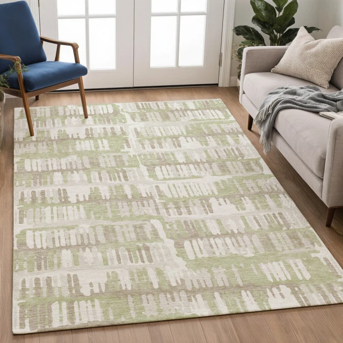 Addison Rugs Chantille Green ACN2663 8ft. x 10ft. Rect. Rug
