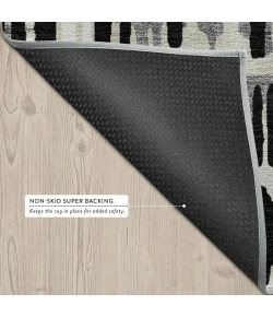 Addison Rugs Chantille Black ACN2663 8ft. x 10ft. Rect. Rug