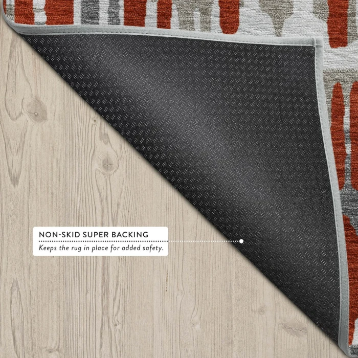 Addison Rugs Chantille Red ACN2663 5ft. x 7ft.6in. Rect. Rug