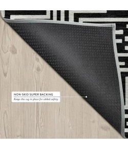 Addison Rugs Chantille Black ACN2664 5ft. x 7ft.6in. Rect. Rug