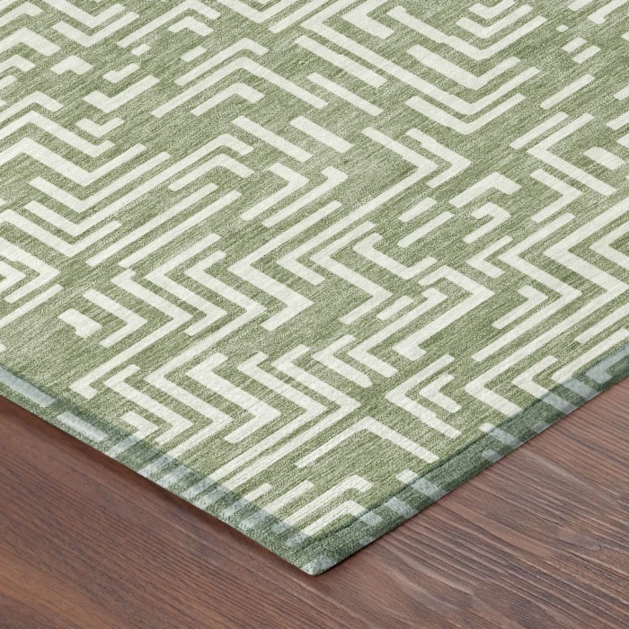 Addison Rugs Chantille Green ACN2664 9ft. x 12ft. Rect. Rug