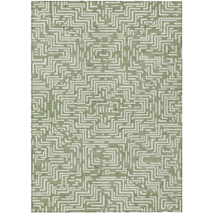 Addison Rugs Chantille Green ACN2664 9ft. x 12ft. Rect. Rug