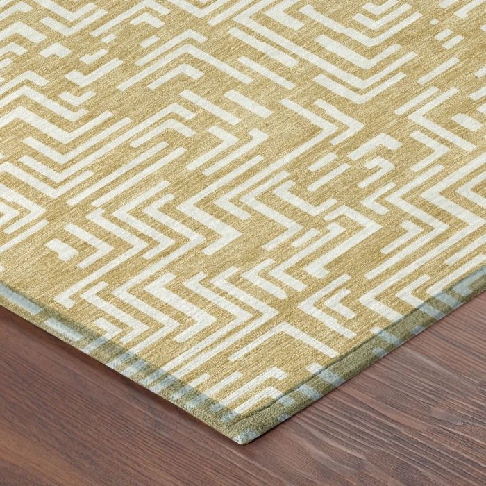 Addison Rugs Chantille Gold ACN2664 9ft. x 12ft. Rect. Rug