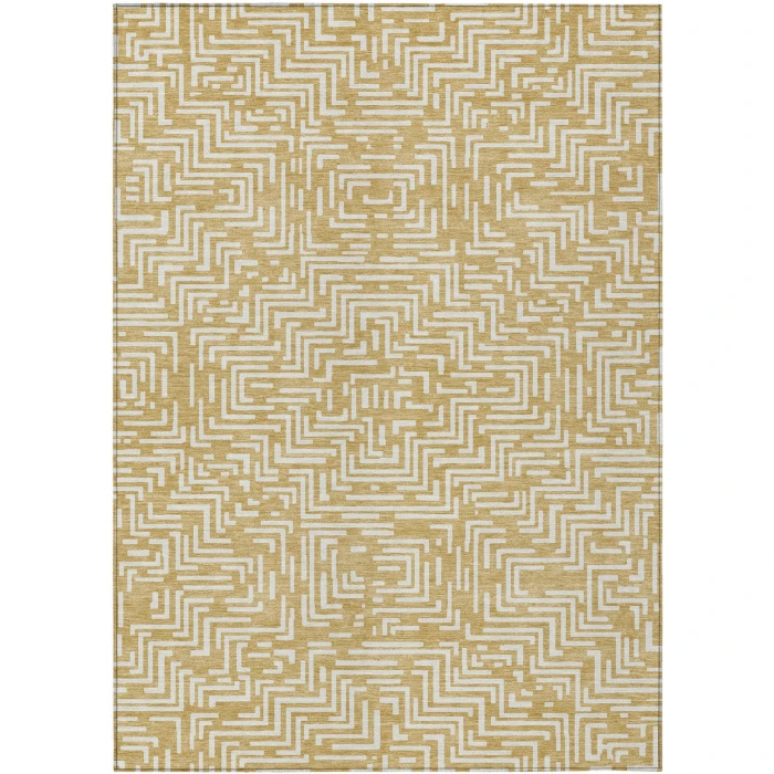 Addison Rugs Chantille Gold ACN2664 9ft. x 12ft. Rect. Rug