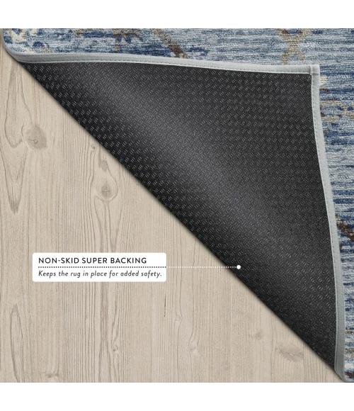 Addison Rugs Chantille Blue ACN2665 9ft. x 12ft. Rect. Rug