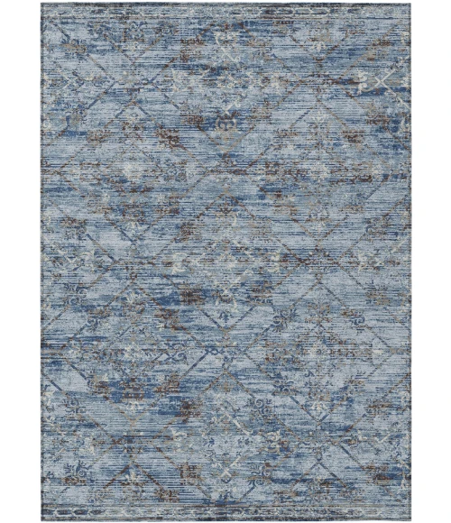 Addison Rugs Chantille Blue ACN2665 9ft. x 12ft. Rect. Rug