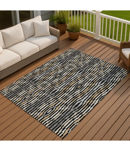 Addison Rugs Chantille Black ACN2666 8ft. x 10ft. Rect. Rug