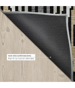 Addison Rugs Chantille Black ACN2666 8ft. x 10ft. Rect. Rug