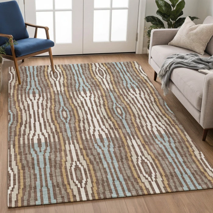Addison Rugs Chantille Brown ACN2666 9ft. x 12ft. Rect. Rug