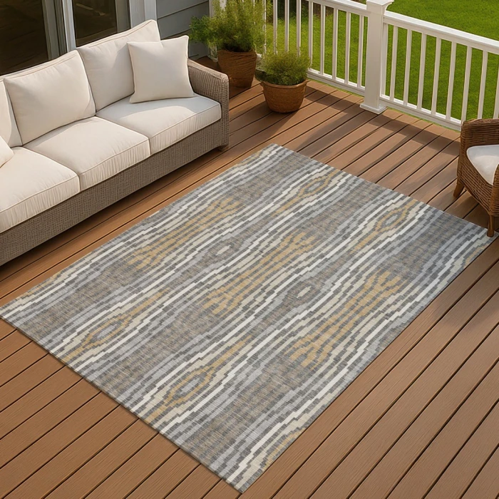 Addison Rugs Chantille Gray ACN2666 8ft. x 10ft. Rect. Rug