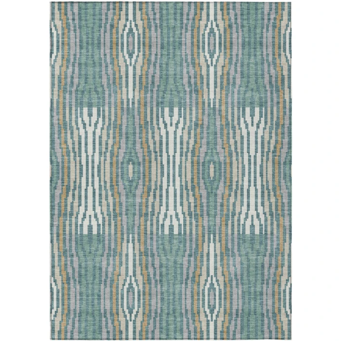Addison Rugs Chantille Teal ACN2666 9ft. x 12ft. Rect. Rug