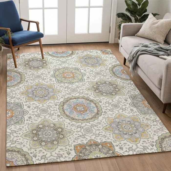 Addison Rugs Chantille Ivory ACN2667 9ft. x 12ft. Rect. Rug