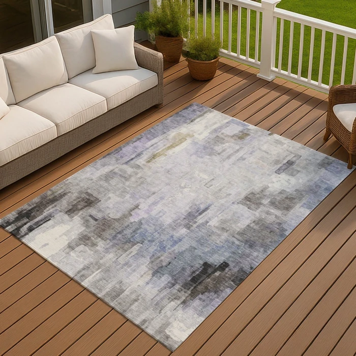 Addison Rugs Chantille Purple ACN2668 9ft. x 12ft. Rect. Rug
