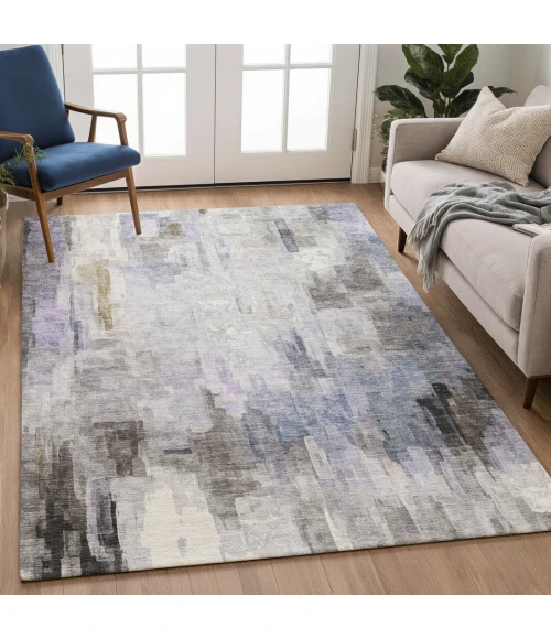 Addison Rugs Chantille Purple ACN2668 9ft. x 12ft. Rect. Rug