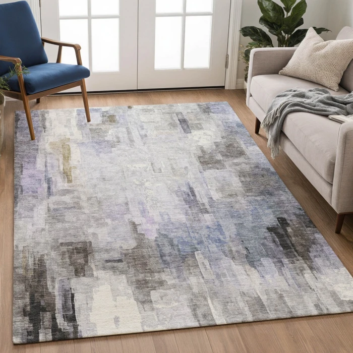 Addison Rugs Chantille Purple ACN2668 9ft. x 12ft. Rect. Rug