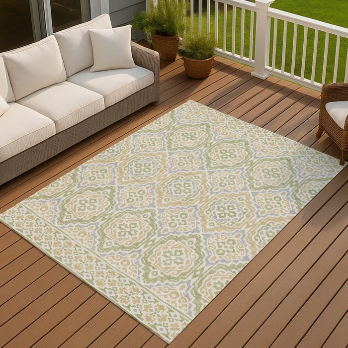Addison Rugs Chantille Green ACN2669 8ft. x 10ft. Rect. Rug