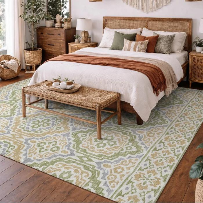 Addison Rugs Chantille Green ACN2669 8ft. x 10ft. Rect. Rug