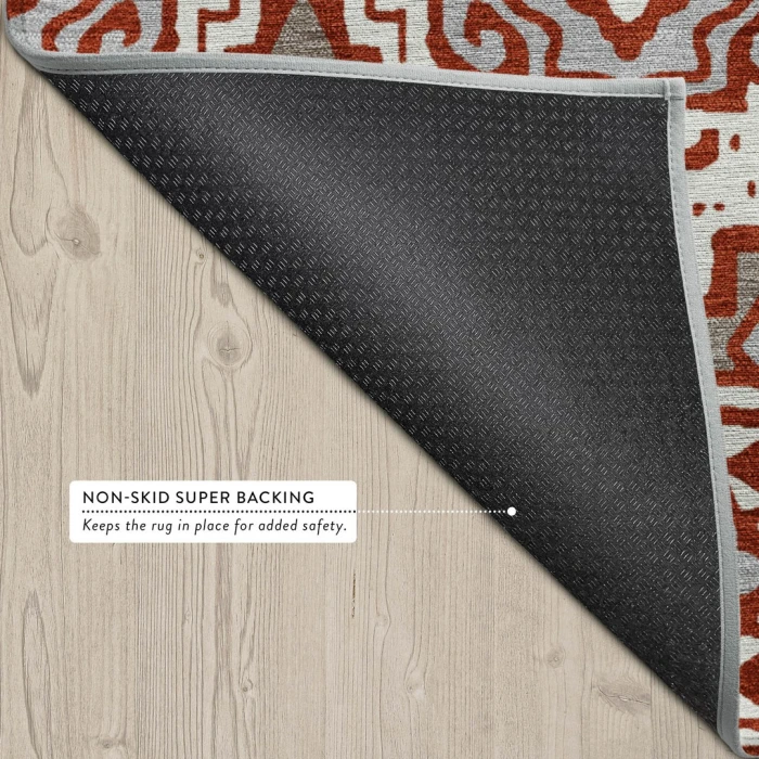 Addison Rugs Chantille Red ACN2669 5ft. x 7ft.6in. Rect. Rug