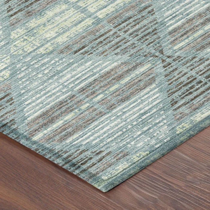 Addison Rugs Chantille Teal ACN2671 8ft. x 10ft. Rect. Rug