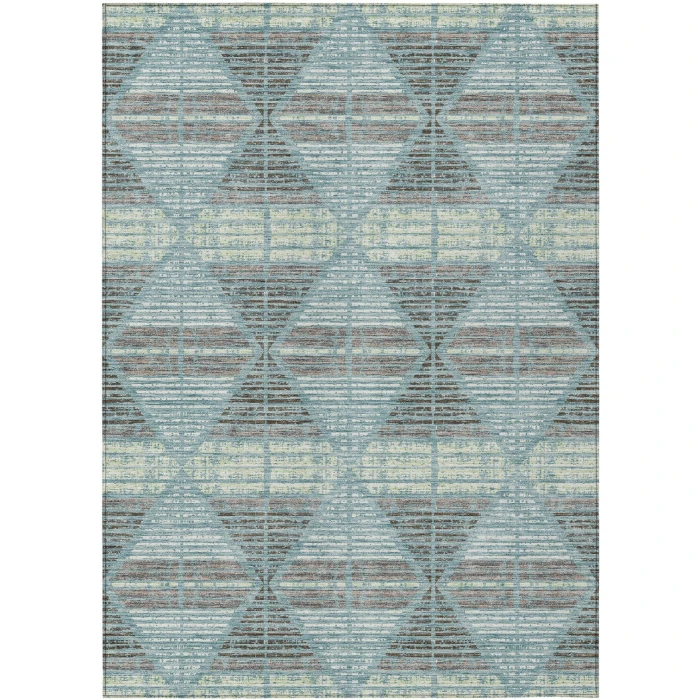 Addison Rugs Chantille Teal ACN2671 8ft. x 10ft. Rect. Rug
