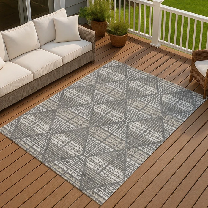 Addison Rugs Chantille Gray ACN2672 9ft. x 12ft. Rect. Rug