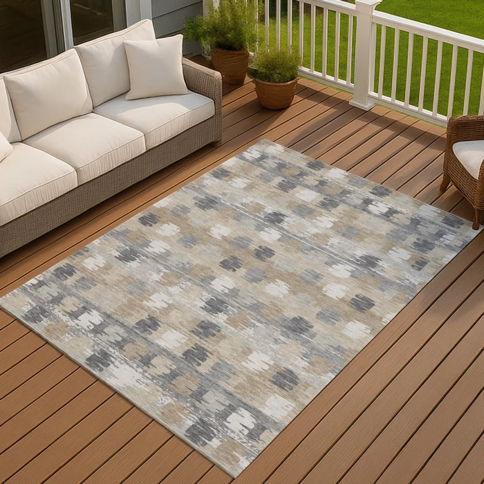 Addison Rugs Chantille Brown ACN2673 5ft. x 7ft.6in. Rect. Rug