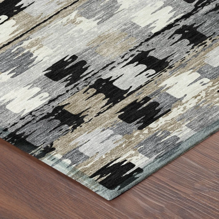 Addison Rugs Chantille Black ACN2673 8ft. x 10ft. Rect. Rug