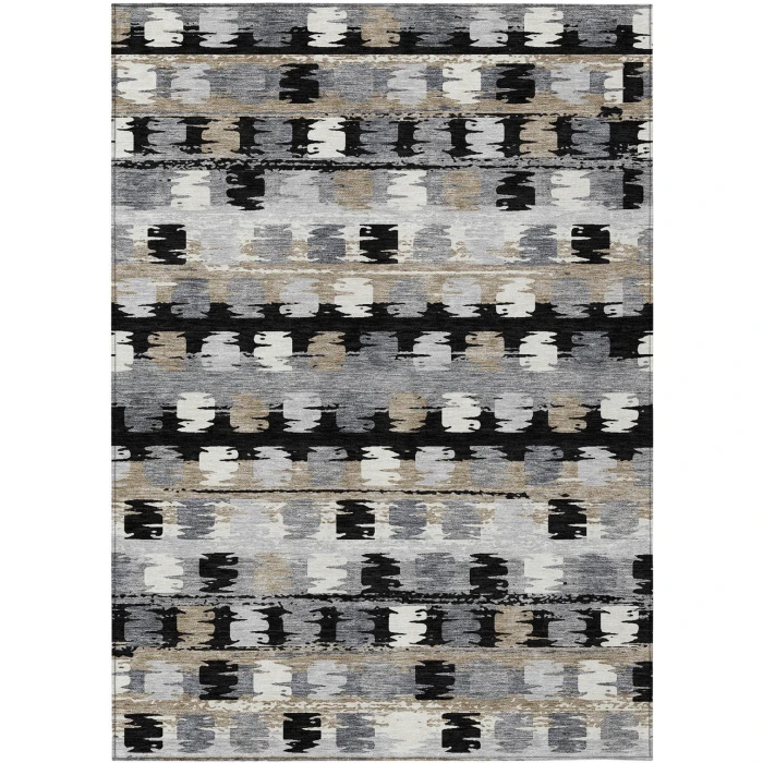 Addison Rugs Chantille Black ACN2673 8ft. x 10ft. Rect. Rug