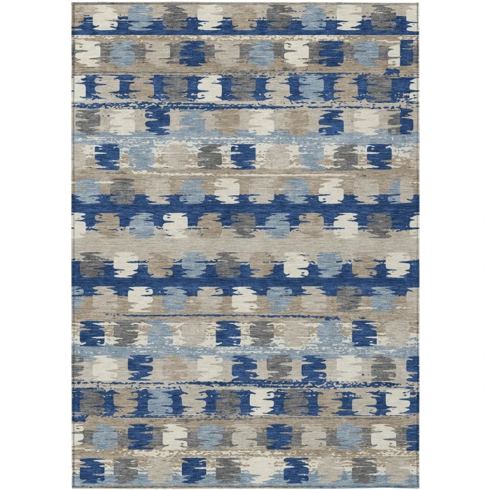Addison Rugs Chantille Blue ACN2673 9ft. x 12ft. Rect. Rug