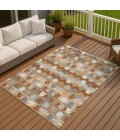 Addison Rugs Chantille Orange ACN2673 9ft. x 12ft. Rect. Rug