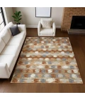 Addison Rugs Chantille Orange ACN2673 9ft. x 12ft. Rect. Rug