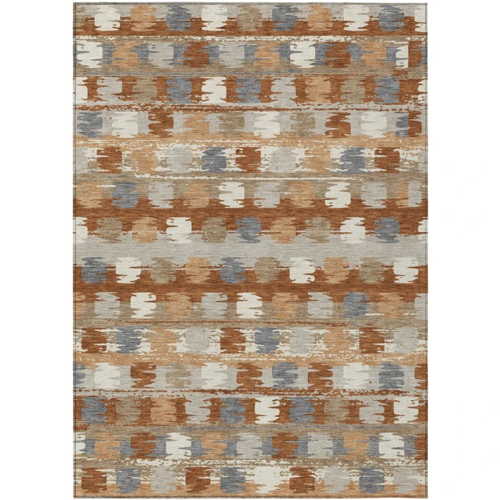 Addison Rugs Chantille Orange ACN2673 9ft. x 12ft. Rect. Rug