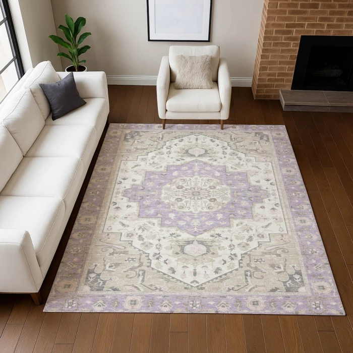 Addison Rugs Chantille Purple ACN2674 8ft. x 10ft. Rect. Rug
