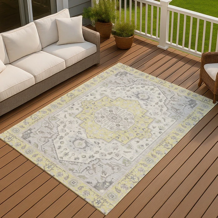 Addison Rugs Chantille Gold ACN2674 5ft. x 7ft.6in. Rect. Rug