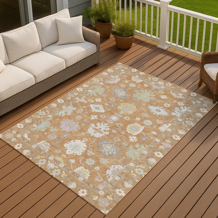 Addison Rugs Chantille Orange ACN2675 5ft. x 7ft.6in. Rect. Rug