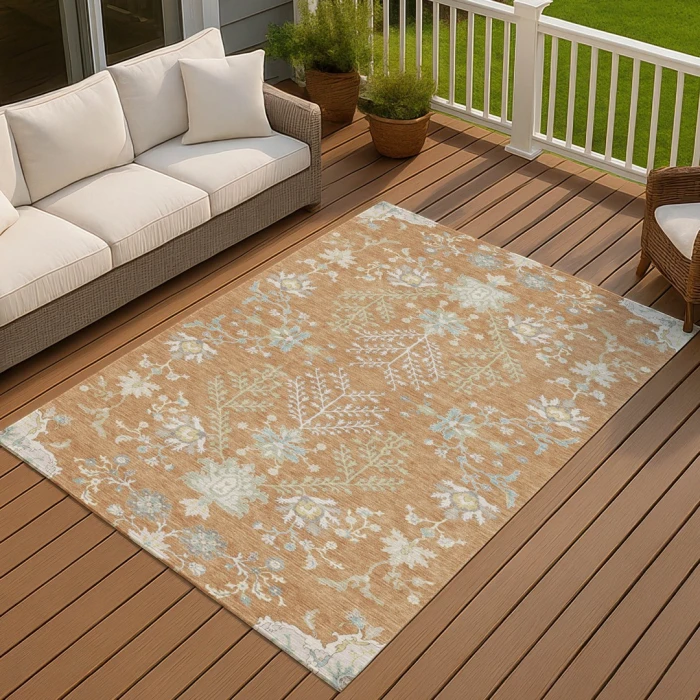 Addison Rugs Chantille Orange ACN2676 8ft. x 10ft. Rect. Rug