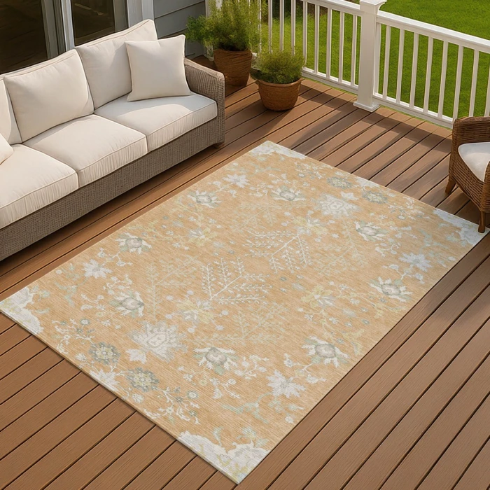 Addison Rugs Chantille Orange ACN2676 5ft. x 7ft.6in. Rect. Rug