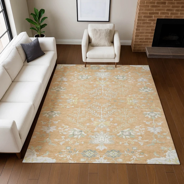 Addison Rugs Chantille Orange ACN2676 5ft. x 7ft.6in. Rect. Rug