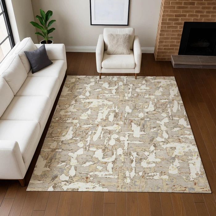 Addison Rugs Chantille Brown ACN2678 5ft. x 7ft.6in. Rect. Rug