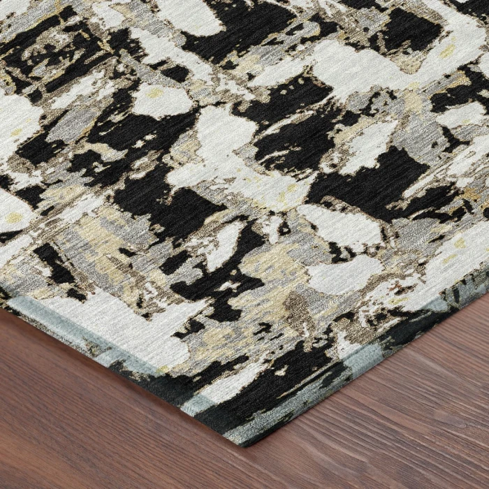 Addison Rugs Chantille Black ACN2678 5ft. x 7ft.6in. Rect. Rug