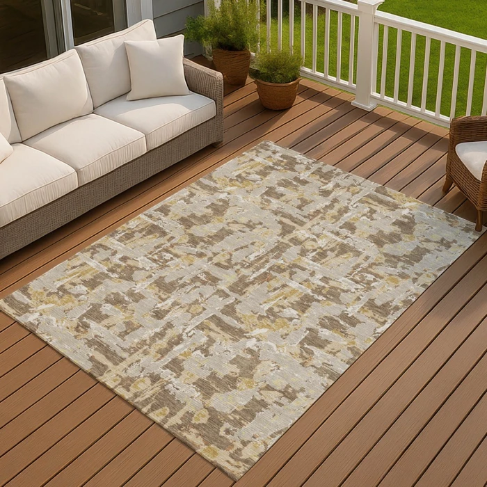 Addison Rugs Chantille Brown ACN2678 8ft. x 10ft. Rect. Rug
