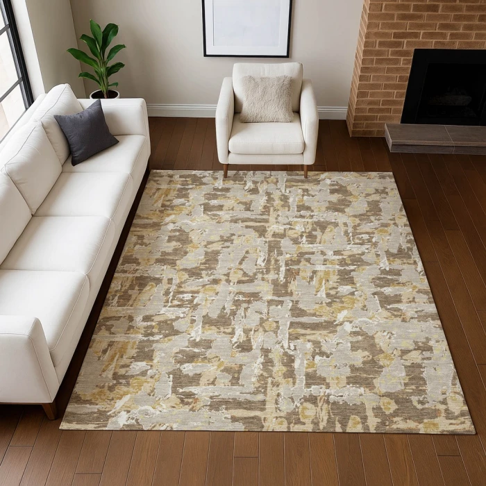 Addison Rugs Chantille Brown ACN2678 8ft. x 10ft. Rect. Rug