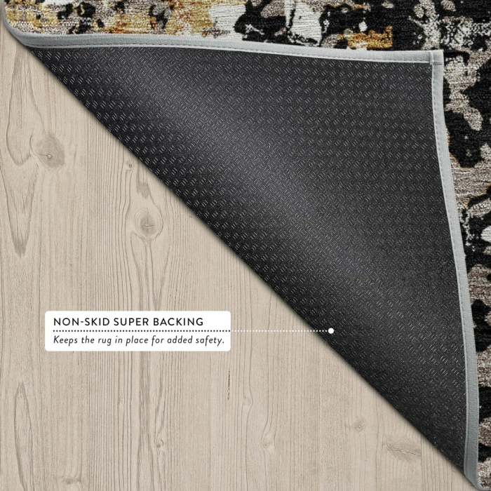Addison Rugs Chantille Black ACN2679 9ft. x 12ft. Rect. Rug