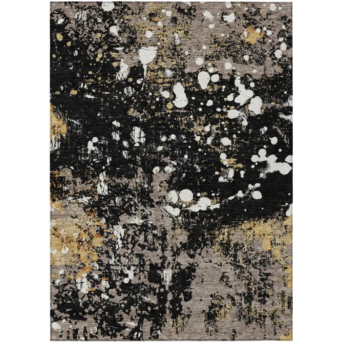 Addison Rugs Chantille Black ACN2679 9ft. x 12ft. Rect. Rug