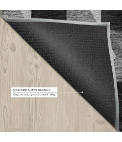 Addison Rugs Chantille Black ACN2680 9ft. x 12ft. Rect. Rug
