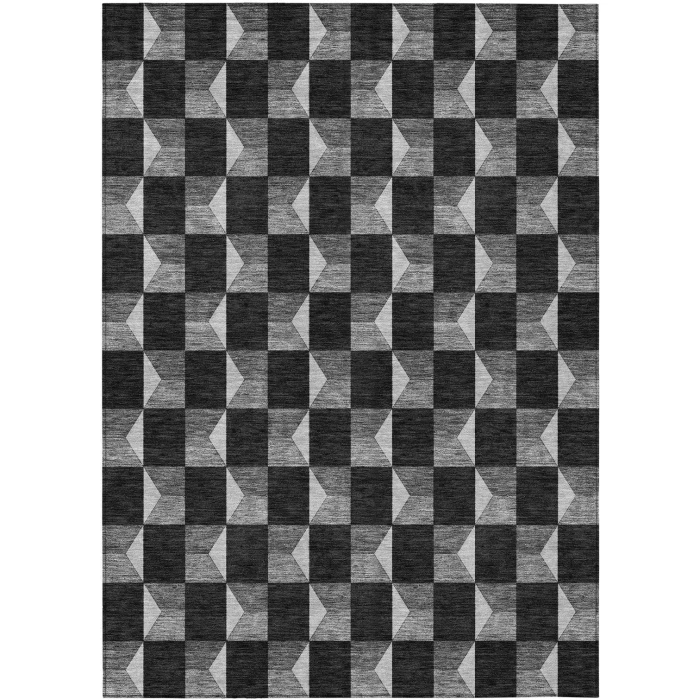 Addison Rugs Chantille Black ACN2680 9ft. x 12ft. Rect. Rug