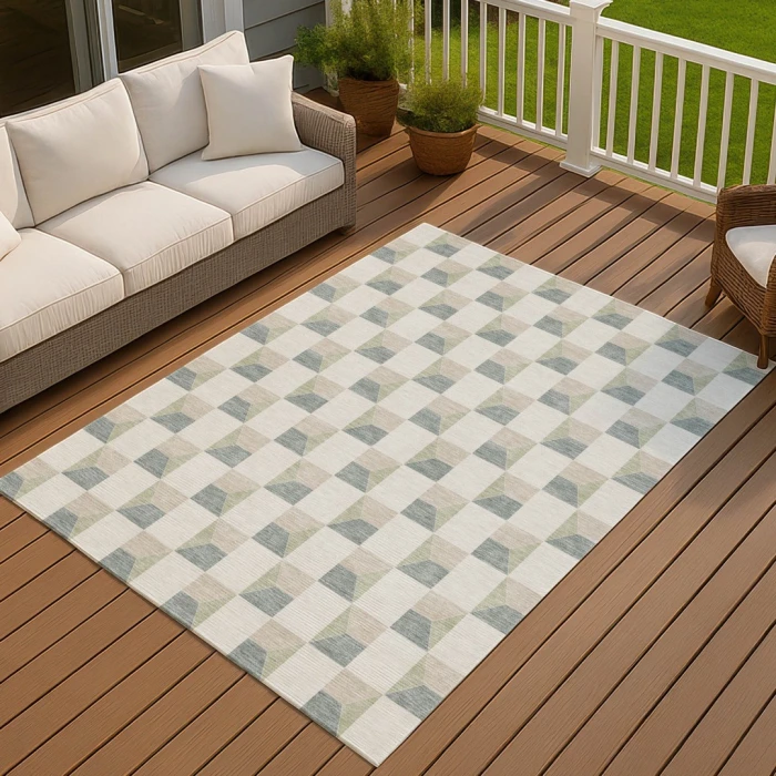 Addison Rugs Chantille Green ACN2680 8ft. x 10ft. Rect. Rug