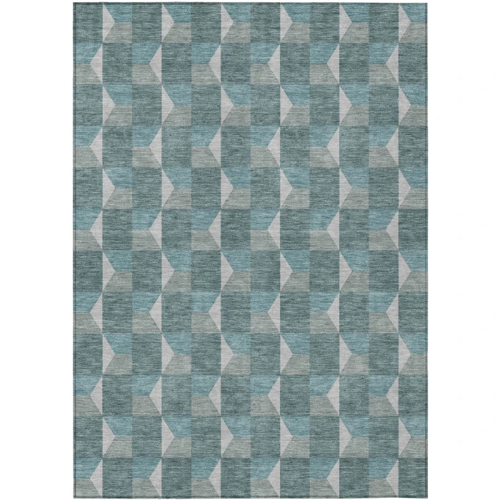 Addison Rugs Chantille Teal ACN2680 8ft. x 10ft. Rect. Rug