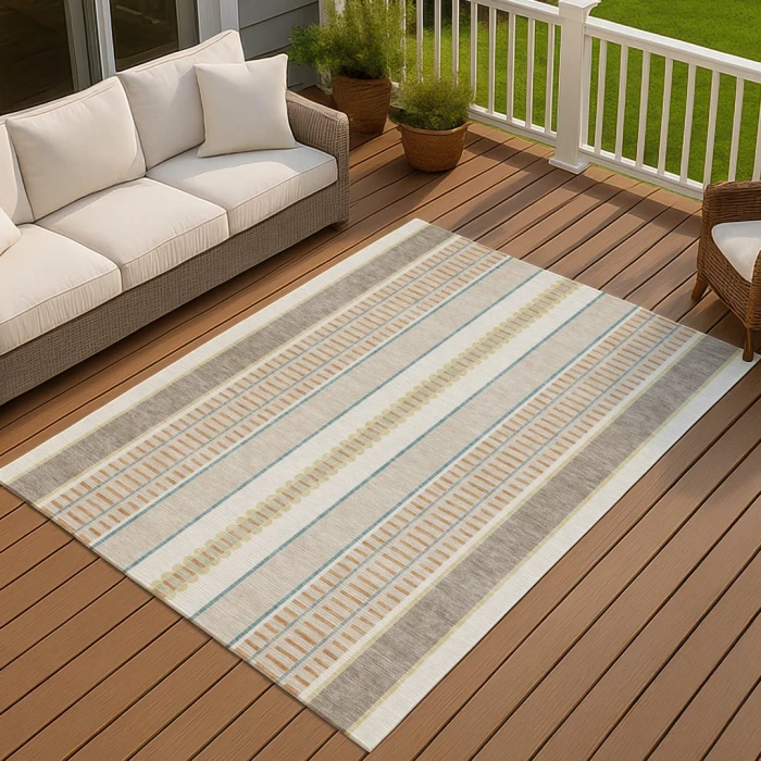 Addison Rugs Chantille Ivory ACN2681 8ft. x 10ft. Rect. Rug