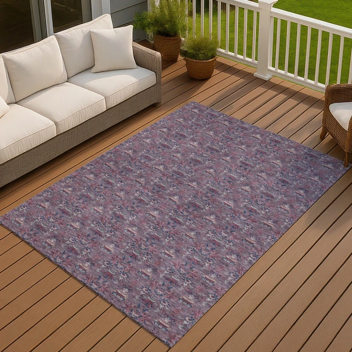 Addison Rugs Chantille Purple ACN2682 5ft. x 7ft.6in. Rect. Rug
